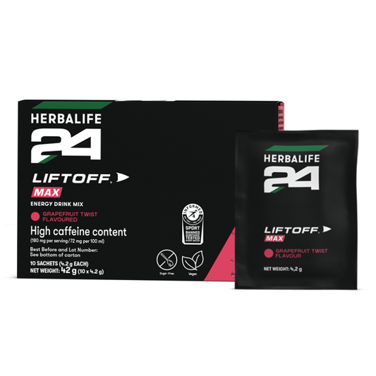 H24 - LiftOff Max Grapefruit Twist Flavoured 4.2g x 10 packets per carton